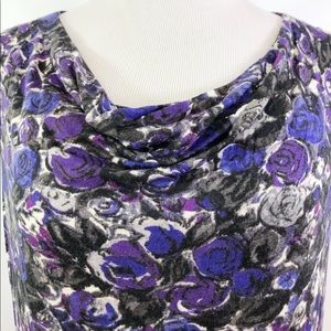 Michael Kors rose tank sleeveless neck blouse sz M